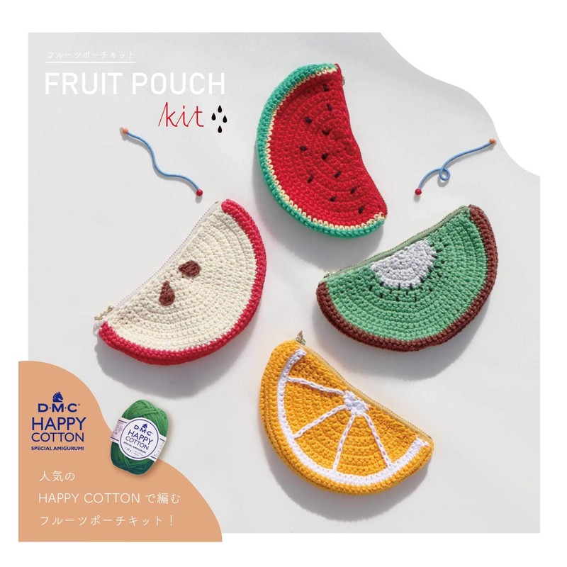 Kiyohara DNK-01 Fruit Pouch Kit, 1 Set, Orange