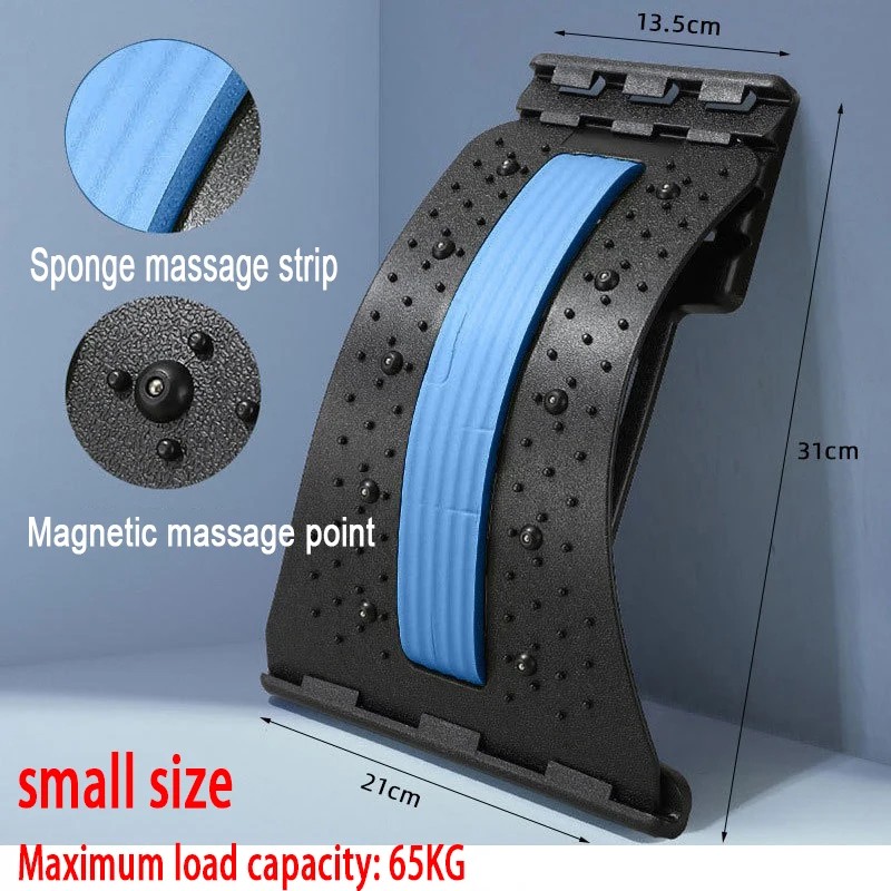 Adjustable Back Stretcher for Daily Comfort – 4-Level Lumbar Support