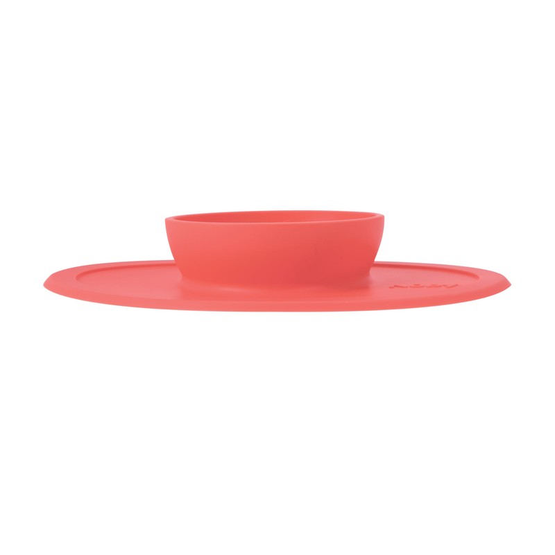 Nuby Sure Grip Silicone Feeding Bowl - Toddler Suction Plate