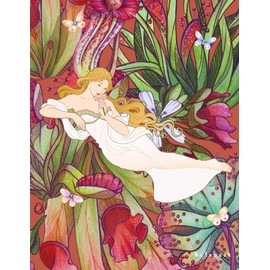 Art Nouveau Notebook 8.5x11 and 120 lined pages