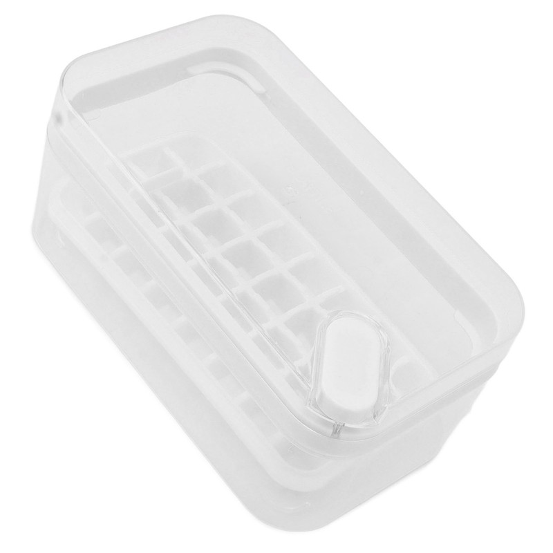 Easy Release Ice Cube Tray Plastic 32 Grids Ice Tray