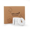 WELLGRO Clamp Protection Foam Door Stop, 10 x 9.5 x