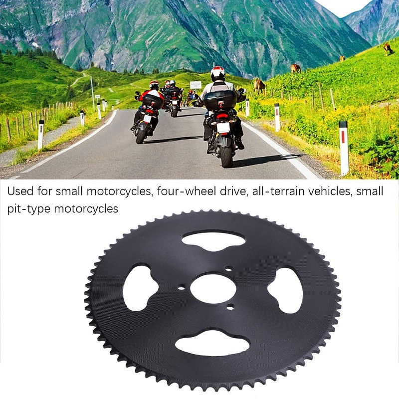 Bnineteenteam Rear Sprocket, T8F 74 Teeth 35mm Steel Sprocket Durable