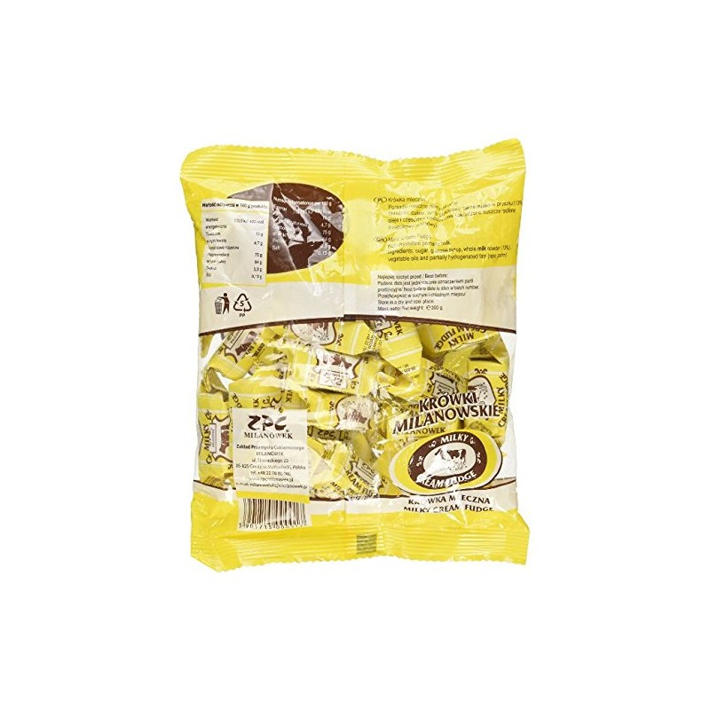 Krowki Milanowskie Milky Cream Fudge (300g/10.6oz) Pack of 3