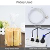 100 Pieces Reusable Plastic Bread Clips Keep Your Food Fresh,