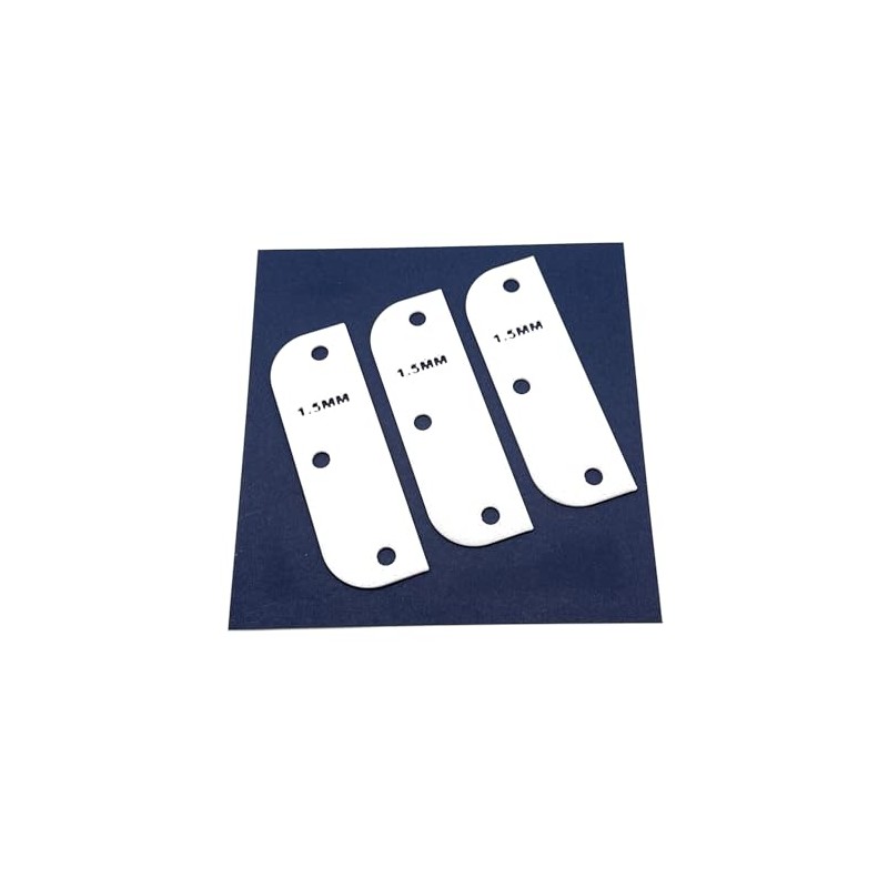 Door Hinge Shims (Set of 3) Hinge Spacer For Interior