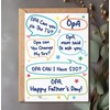 ShelbyShops Opa! Can You...? Card, Funny Father's Day Card, Funny