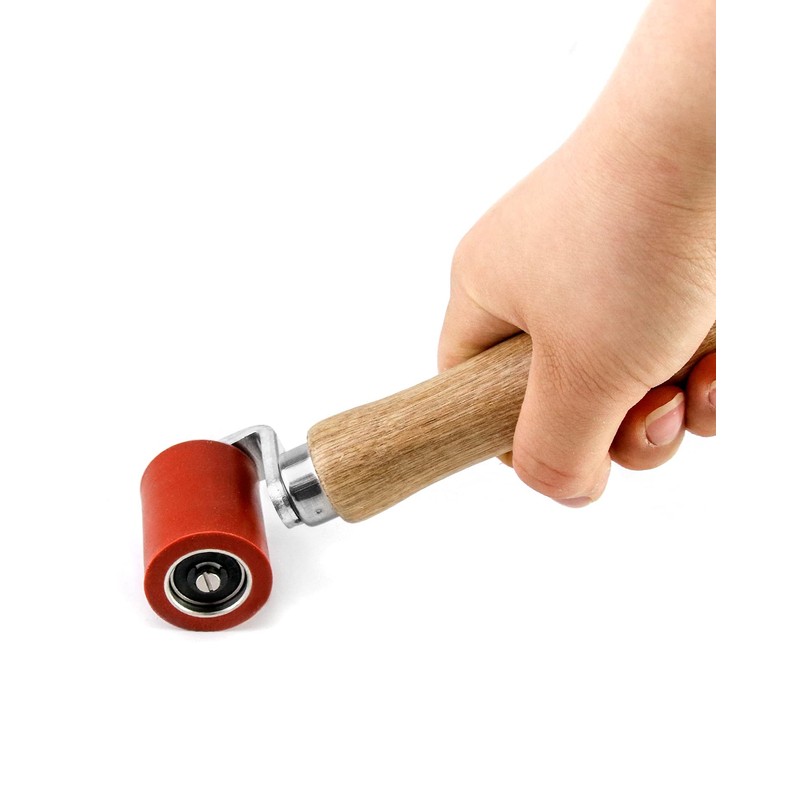 QWORK® Silicone Seam Roller, High Temperature Resistant Silicon Seam Hand