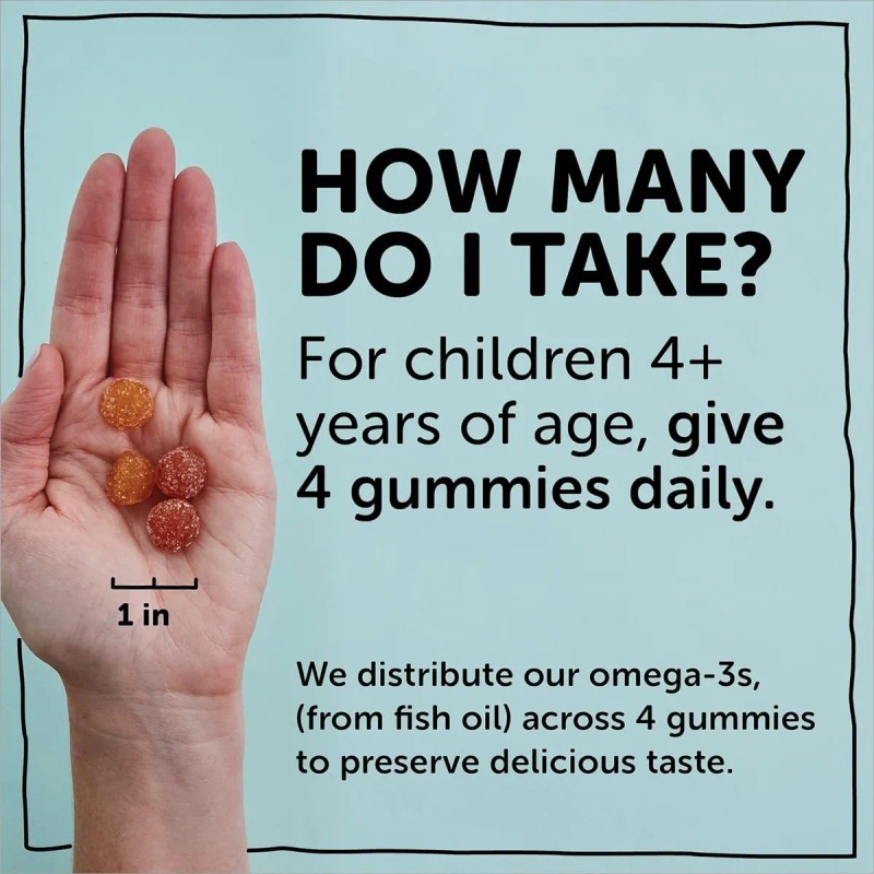 Smarty Pants Multivitamínico Niños Con Omega3 D3 180 Gomitas Sabor