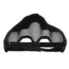 Half Face Mesh Mask Adjustable with Ear Protection Mesh Mask