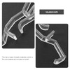 Kichvoe 20Pcs Blinds and Valance Clips Wear-Resistant Blind Clips Plastic