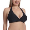 Merry Style 74RN24 Women’s Bikini Top - Black (9240), size: