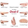 3-Point Products Oval-8 Finger Splints, Support and Protection for Arthritis,