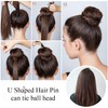 U Shaped Hair Pins, IKOCO 2.4inch Bun Hair Pins for