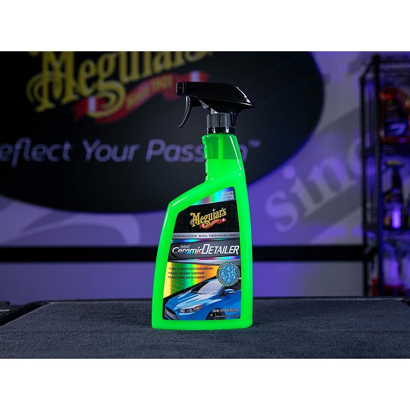 Meguiar’s Hybrid Ceramic Detailer – Remove Contaminants, Boost Gloss &