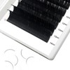 QUEWEL Eyelash Extension Supplies 0.05 D Curl Mix-8-14mm Classic Individual
