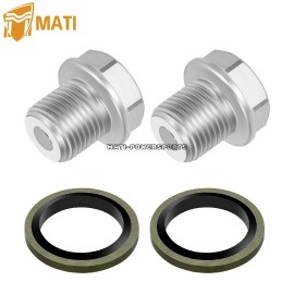 M MATI Oil Pan Drain Plug Bolt for Suzuki GSXR 600 750 1000 GSX1300R Hayabusa GSF1250S