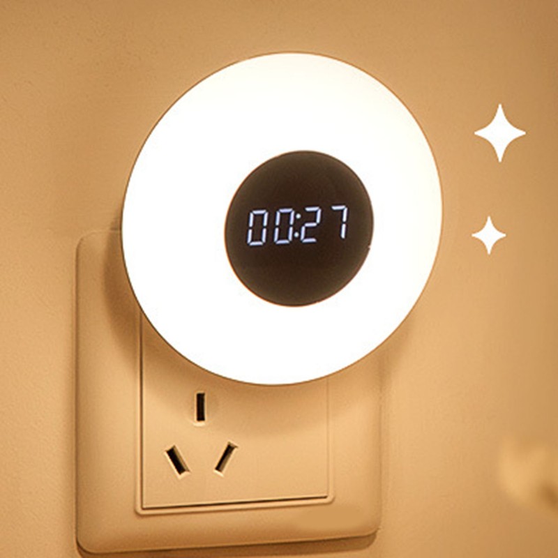 Round Timer Night Light Space Saving 2 in 1 Adjustable