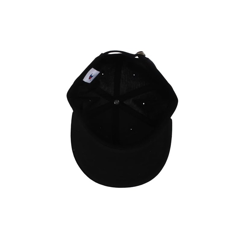 Champion 181-0924 Straight Cap, Black, 57 to 59 cm