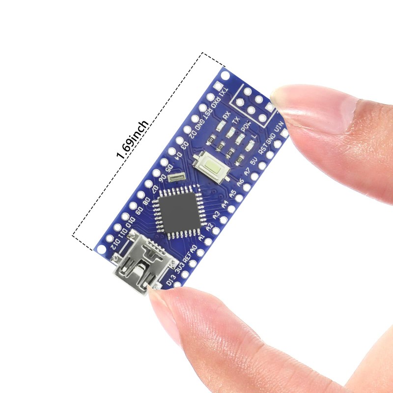 Nano Module with CH340 Microchip, 5 V/16 MHz Nano Board