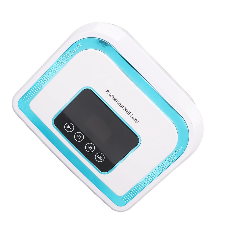 120W UV Gel Nail Lamp Fast Curing 4 Timers LCD