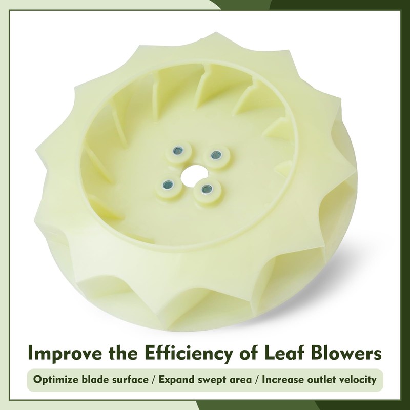 589266101 Impeller Fan Compatible with RedMax EBZ8500 EBZ7500 Backpack Blower,
