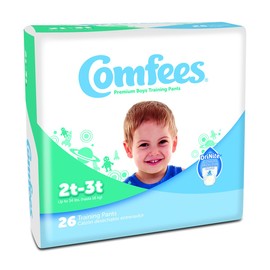 Comfees Training Diaper Pants for Boys, 26 Count