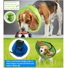Dog Cone Collar, Adjustable Elizabethan Collar E Collar Soft Cone