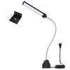 24W LED Work Light, 2400Lumen FlexibleGooseneck Work Light with Screw
