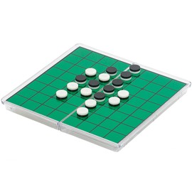 KOKOSUN Reversi Board Game Travel Set, 15 x 15 cm, Magnetic Folding Classic Board Game, Family Fun Gift for Children