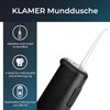 KLAMER Water Flosser with 2 Attachments for Effective Cleaning of