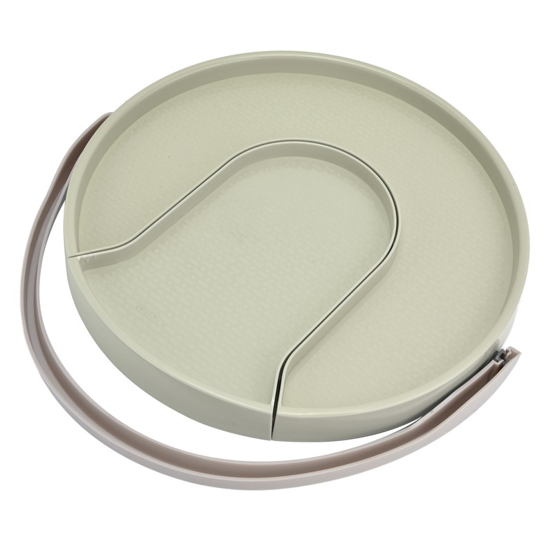 Kitchen Storage Turntable Non Skid Kitchen Spice Beverage Pull Out