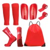 25-28cm Antideslizantes Fútbol Y Manga Media Y Espinillera