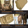 Hazard 4 Reveille Rugged Grooming Kit/Heavy-Duty Toiletry Bag, Coyote