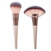 Osaka Brush Shatri Face Brush Set SFB-2P Makeup Brush, Brown