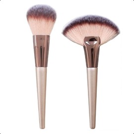 Osaka Brush Shatri Face Brush Set SFB-2P Makeup Brush, Brown