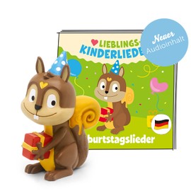 tonies Hearing Figures for Toniebox, Favourite Children's Songs - Birthday Songs, Children's Songs for Children from 3 Years, Playing Time Approx. 60 Minutes