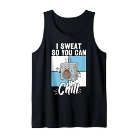 HVAC I Sweat for Chill | Ideal for Residential HVAC Techs Tank Top