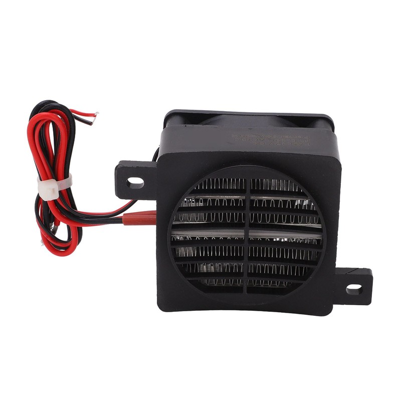 PTC Fan Heater DC12V 50W Constant Temp Heating Insulated Mini