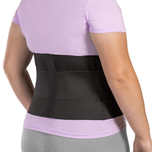 BraceAbility Plus Size Low Back Brace - Compression Lower Back