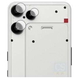 PDA Workshop Nothing Phone (3a) Lite Compatible Crystal Shield Protective Film for Camera Lenses, Glossy, Made in Japan
