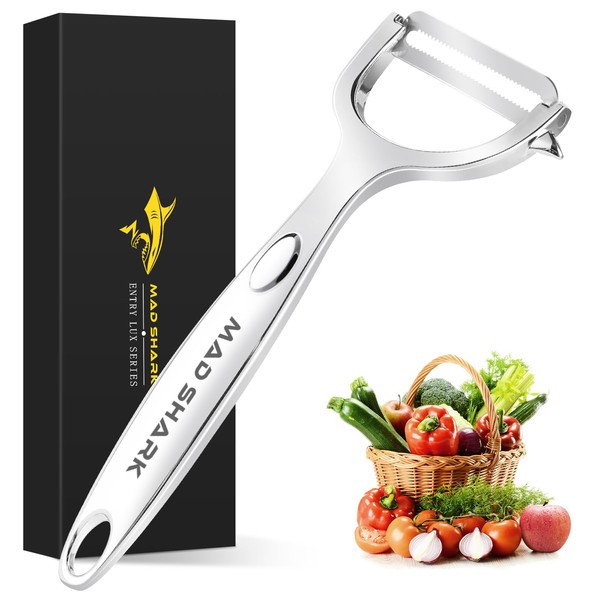 MAD SHARK Ultra Sharp vegetable peelers for kitchen – 10