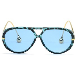 willochra Vintage Oversized Pilot Shield Sunglasses Women Luxury Trendy Goggles Sun Glasses For Ladies Big Frame Eyewear UV400 (C7)