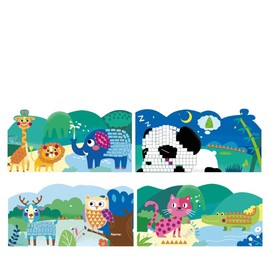 Future Mosaic: Wild Animals, 23 x 23 x 6 cm, 3+