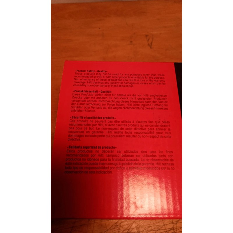 Hilti NEW Dust Box / Hilti TE DRS-4-A T1 Dust