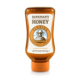 Busy Bee Honey Raw USA Inverted 16oz Pack of 8