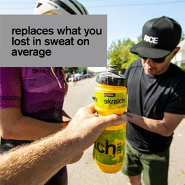 Skratch Labs Unsweetened Hydration Sport Drink Mix | Sugar Free | Electrolytes Booster | Salted Margarita - 20 Servings | Non-GMO, Vegan, Kosher, Keto, Paleo