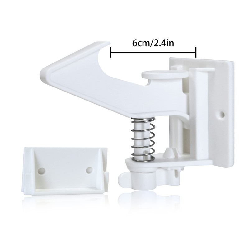 Vmaisi 10 Pack Cabinet Locks for Babies Child Safety Latches
