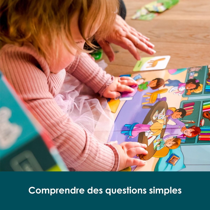 Placote PLA9 Wer sucht überall Educational Game 1 3 Years