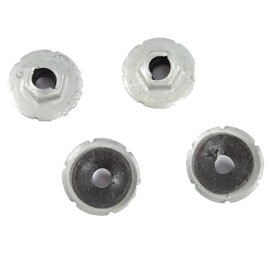 1991-1993 Mustang Quarter Panel Body Side Molding Nuts & Washers 4pc
